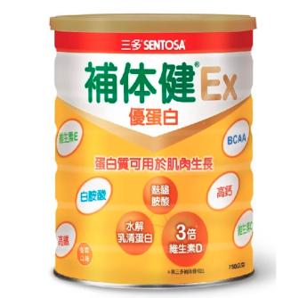 補體健Ex優蛋白配方750g/罐